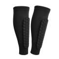 Sports Outdoor Basketball Ride Honeycomb Anti -Collision Leg Protection XL (Black