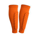 Sports Outdoor Basketball Ride Honeycomb Anti -Collision Leg Protection XL (Orange)