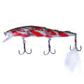 HENGJIA MI113 11.5cm 15.7g Sea Fishing Crank Lure Swing With Feather Hook(A)