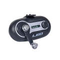 LEO 28152 Sea Rod Sound and Light Alarm Fishing Rod Prompt Alarm, Style: Rocker Black