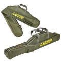 LEO 27746 Folding Fishing Rod Bag Long Fishing Gear Soft Bag, Length: 1m Army Green