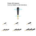 100 PCS / Bag LEO 27933 Rotating Movable Floating Seat Floating Socket Fishing Gear, Specificatio...