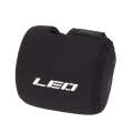 LEO 27916 Drum Style Fishing Wheel Protection Set Elastic Fishing Wheel Bag(Black)