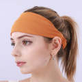 3 PCS Cold Feeling Sports Hairband Fitness Sweat-absorbing Belt(824 Orange Yellow)