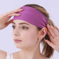 3 PCS Cold Feeling Sports Hairband Fitness Sweat-absorbing Belt(824 Purple)