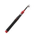 Telescopic Lure Rod Mini Fishing Rod Portable Fishing Tackle, Length: 2.4m(Red Straight Handle)