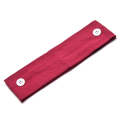 3 PCS Stretch Button Yoga Headband Can Hang Mask(Wine Red)