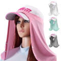PGM WB001 Summer Sunscreen Golf Ice Silk Bib Sunscreen Headscarfs, Size: One Size(Blue)