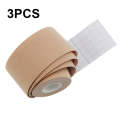 3 PCS Muscle Tape Physiotherapy Sports Tape Basketball Knee Bandage, Size: 5cm x 5m(Skin Color)