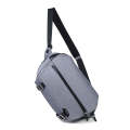 XIUJIAN Crossbody Waterproof Lightweight SLR Camera Bag, Color: 10L Light Gray
