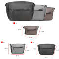 Portable Waterproof Photography SLR Camera Messenger Bag, Color: 3L Coffee Brown