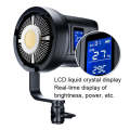 135W Portable Fill Light Handheld LED Photography Light, Style: Single Color Temperature Set EU Plug