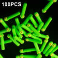 100 PCS SXP01 Dual CoreSilicone Floating Seat Fishing Accessories, Size: Small(Fruit Green)