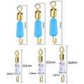 50 PCS HS-052 Silicone Eight-Shaped Ring Connector, Specification: Small(Gold Plated)