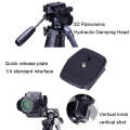 YUNTENG VCT-668RM Portable SLR Camera Tripod Mobile Phone Live Broadcast Support(Black)