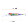 M0208 13.3cm/13.4g Lure Bionic Multi-section Mino Fake Lure Plastic Lure(4)