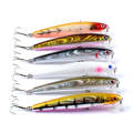 5 PCS M0205 9.6cm/9.8g Minnow Bionic Fake Bait Plastic Floating Hard Bait(4)