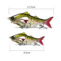 23g/11.5cm Long Casting Slow Sinking Spinning Multi-section Sea Fishing Freshwater Lures(05)