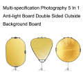 Selens  5 In 1 (Gold / Silver  / White / Black / Soft Light) Folding Reflector Board, Size: 100cm...