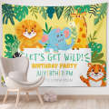 Happy Birthday Photo Backdrop Party Decoration Tapestry, Size: 230x180cm(GT56-7)