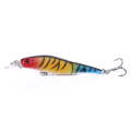 HENGJIA JM010 9cm 7g 2 Sections Bionic Bait With Beads Diving Mino Fake Bait(1)