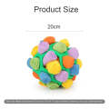 DM202206 Pet Sniffing Ball Dog Hidden Food Ball Sniffing Educational Toys(Autumn Color)