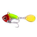 HENGJIA VIB035 Small Whirlwind Sequins Fake Bait Sinking Water VIB Lure, Size: 13g(6)