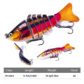 HENGJIA JM062 7 Section Fish Fake Lures VIB Minnow Fishing Lures, Size: 10cm 15g(14)