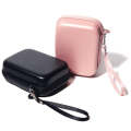 For FUJIFILM Instax Mini EVO  Link LiPlay PU Leather Camera Bag  With Wrist Strap(Black)