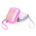 For FUJIFILM Instax Mini EVO  Link LiPlay PU Leather Camera Bag  With Wrist Strap(Phantom Purple)