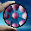 77mm 8-Sided Kaleidoscope Glass Photography Foreground Blur SLR Filter