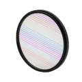 72mm+Rainbow Photography Brushed Widescreen Movie Special Effects Camera Filter