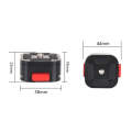 Z049 Quartet Mini Quick Release Plate Clamp for DSLR Camera Camcorder Tripod Monopod