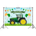 210x180cm Tractor Theme Birthday Backdrop Boy Farm Happy Birthday Background Party Decorations