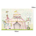 150 x 100cm Circus Clown Show Party Photography Background Cloth Decorative Scenes(MDN11760)