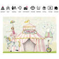 150 x 100cm Circus Clown Show Party Photography Background Cloth Decorative Scenes(MDT02788)