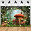 150 X 210cm Fantasy Forest Photography Background Cloth Cartoon Kids Party Decoration Backdrop(5284)