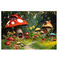 150 X 210cm Fantasy Forest Photography Background Cloth Cartoon Kids Party Decoration Backdrop(6364)