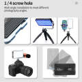 Pixel G3 Flat Panel RGB Fill Light Handheld Photography Camera Dimmable Desktop Mini Pocket Lamp(...