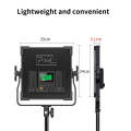 Pixel P45RGB LED Photography Camera Outside Shooting Fill Light(A Set+UK Plug Adapter)