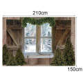 2.1 X 1.5m Holiday Party Photography Backdrop Christmas Decoration Hanging Cloth, Style: SD-779