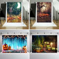 1.25x0.8m Holiday Party Photography Background Halloween Decoration Hanging Cloth, Style: WS-153