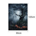 1.25x0.8m Holiday Party Photography Background Halloween Decoration Hanging Cloth, Style: C-1264