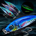 PROBEROS LF137 3D Spray Painted Bionic Lure Warp Bass Leader Fish Long Casting Freshwater Sea Lum...