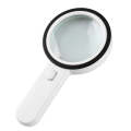 125mm 13 Lights 30X Magnifier With Violet Light Students Elderly Reading Maintenance Magnifying G...