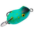 PROBEROS FR039 Mini Thunderfrog Lure Simulation Soft Bait Blackfish Fishing Lure, Size: 7g/4.5cm(...