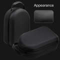 For Apple Vision Pro Storage Bag VR Headwear EVA Portable Hard Case(Cloth Pattern Black)