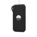 For Apple Vision Pro Accessories Power Protective Case Battery Silicone Storage Shell(Black)