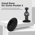For DJI Osmo Pocket 3 aMagisn Desktop Silicone Base Car Sports Camera Accessories(Base+Double-sid...