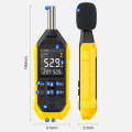 FNIRSI Noise Decibel Meter Home Volume Detector(Yellow)